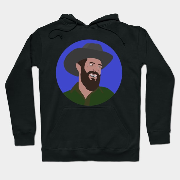 Camilo Cienfuegos Cartoon Hoodie by RevolutionInPaint